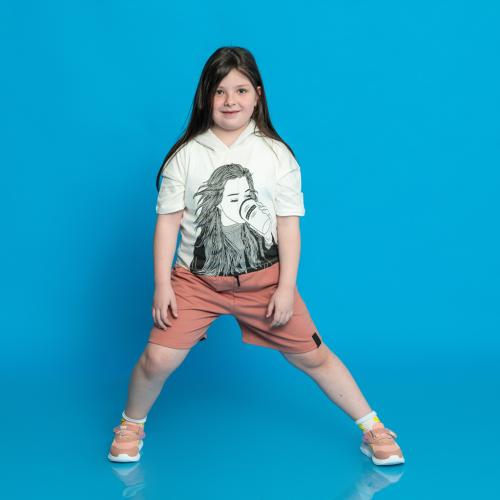 Παιδικό σετ Για Κορίτσι Αθλητική μπλούζα με κοντο παντελονι  Greggs