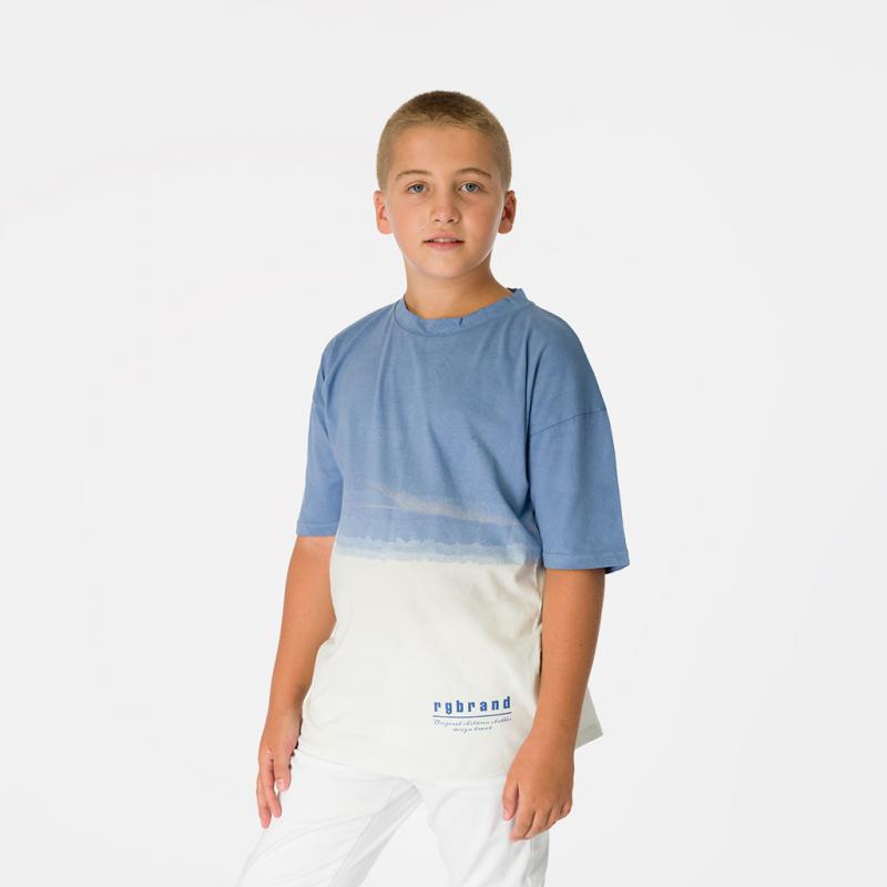 Childrens t-shirt For a boy  RG Blue
