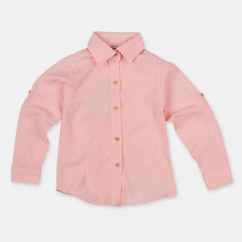 Παιδικό πουκάμισο Για Αγόρι  Rois Pink  Ροζε