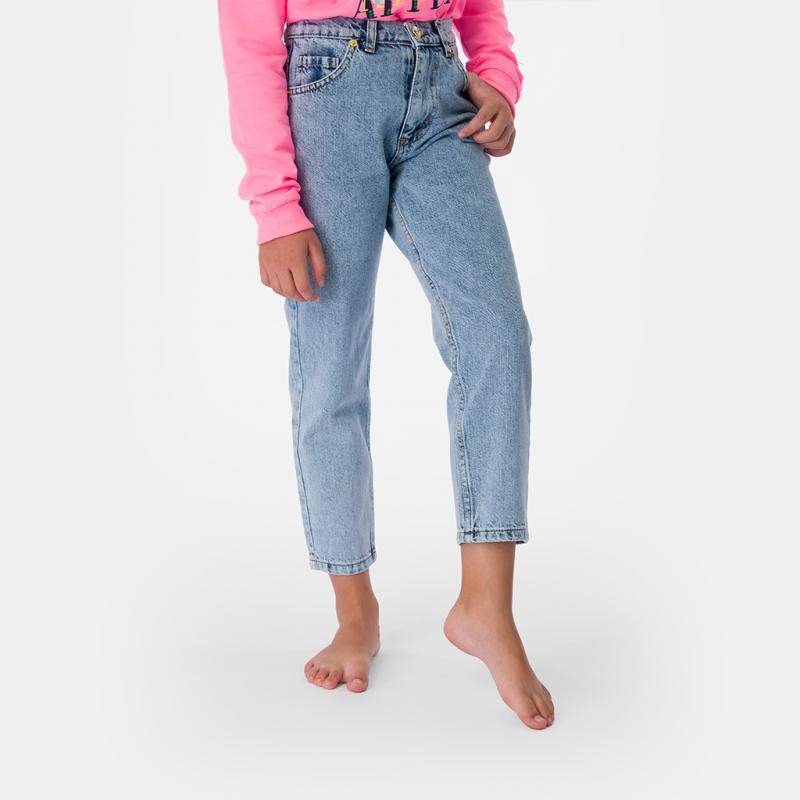 Childrens jeans wide  7/8  length  Miss rois  light