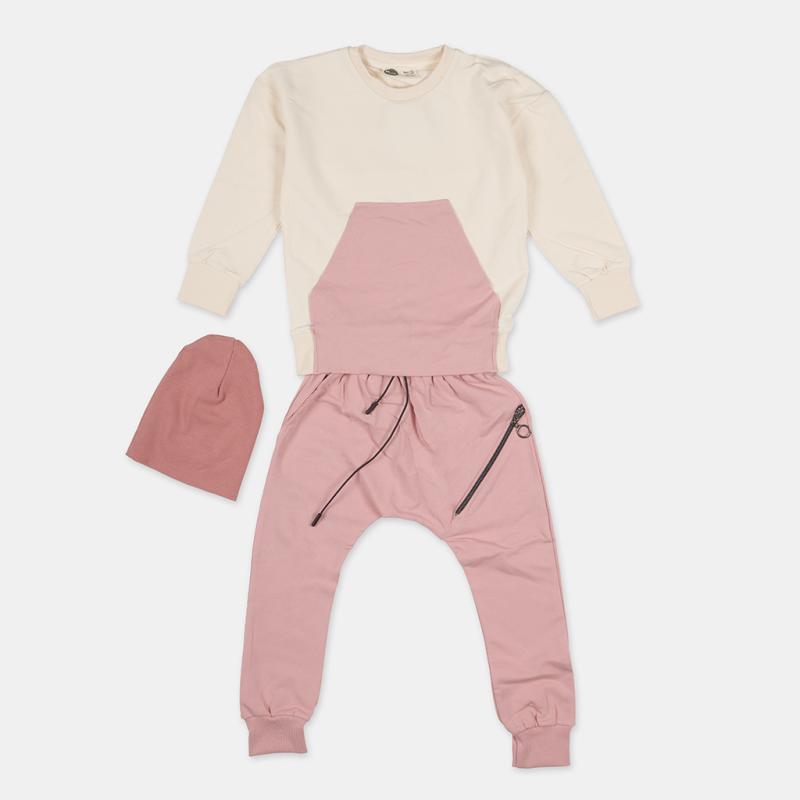 Childrens sports set For a girl  RG Pink  3 parts  -  Pink