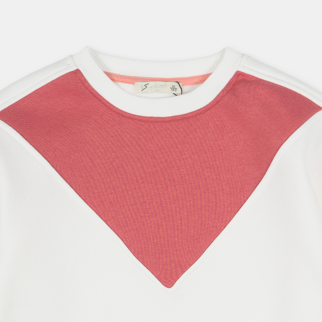 Παιδικη μπλουζα Για Κορίτσι  Escabel   Classic  βαμβακερο ασπρα