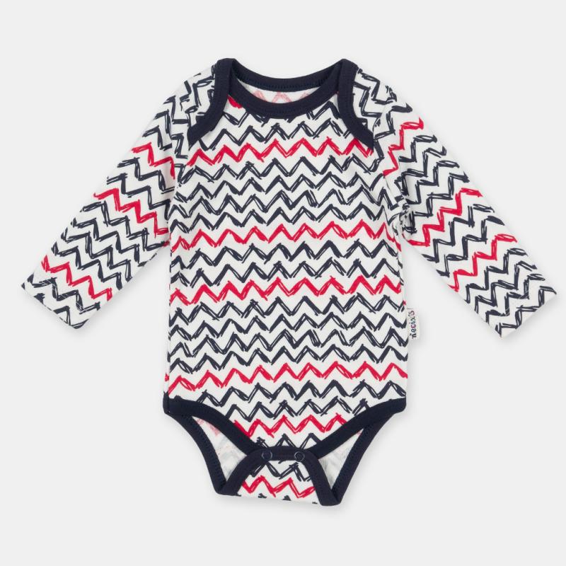 Baby bodysuit with long sleeves For a boy  Colors