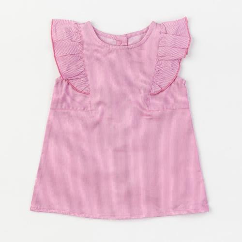 Детска лятна рокля без ръкав Cikoby Pink Розова