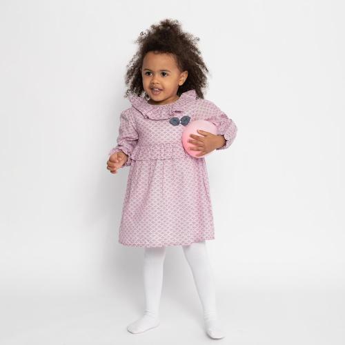 Παιδικο φορεμα με μακρυ μανικι  Purple dream  Μωβ
