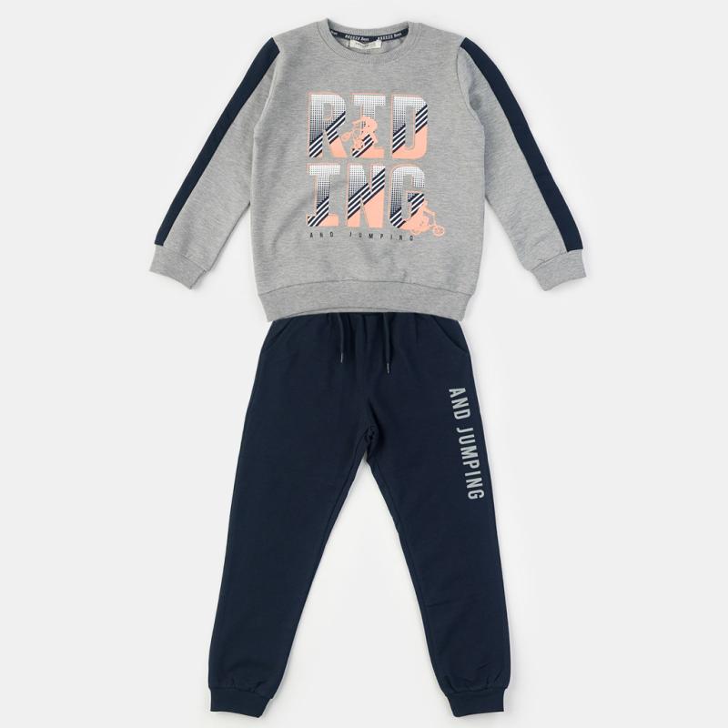 Childrens sports set For a boy  Breeze   RTD  Gray