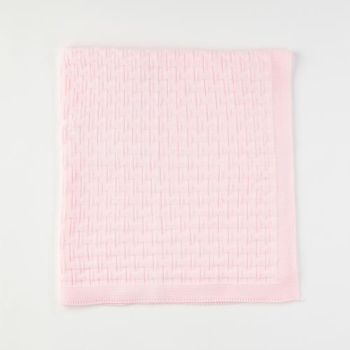 Παιδικη κουβερτα κουβερτακι  90x80.  Ανοιχτο ροζ