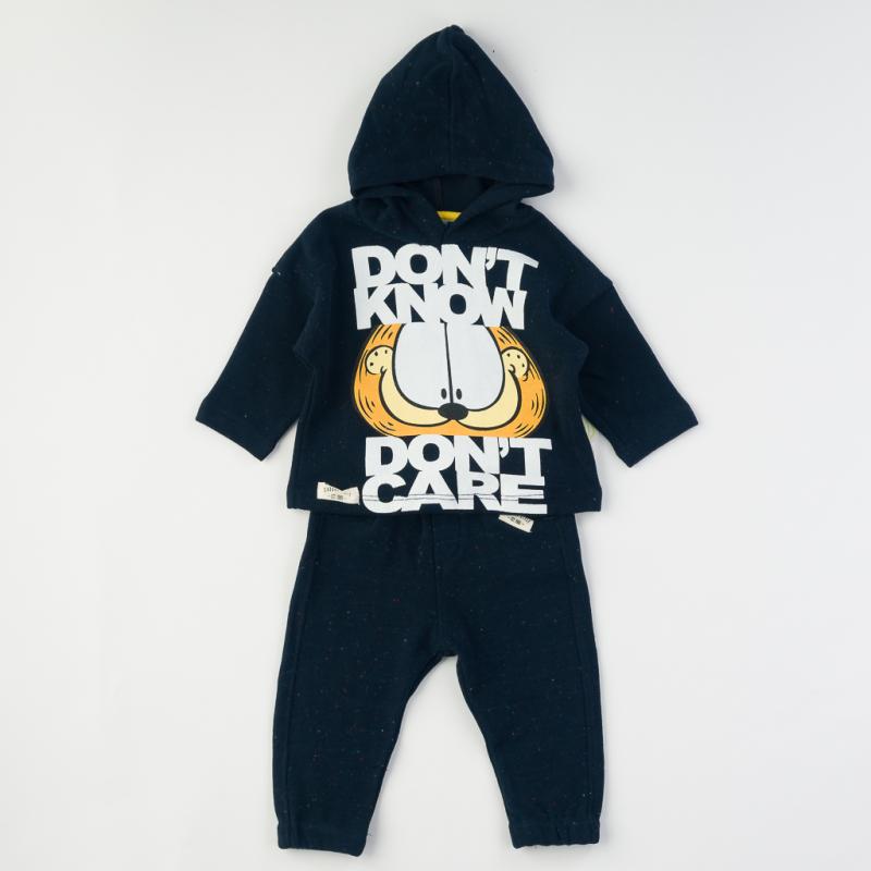 Childrens clothing set For a boy  Dont know  Blue