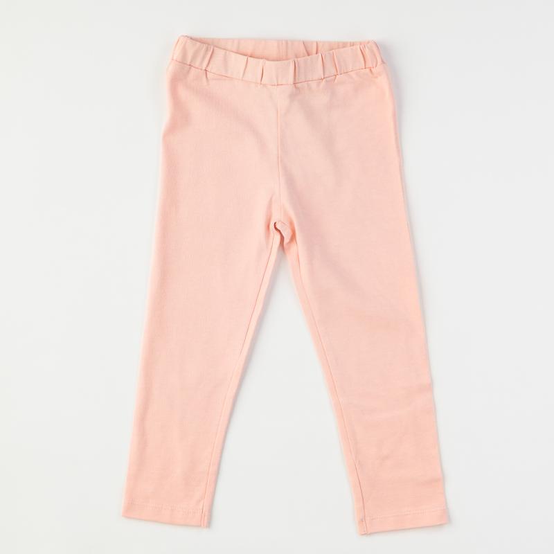 Pančuchové nohavice pre deti  Cikoby basic  z trikotu  -  Ružový