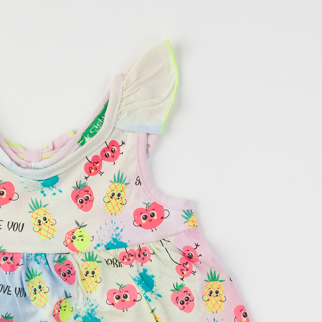 Παιδικό καλοκαιρινο φορεμα  αμανικο  Color vegetables