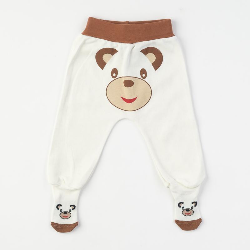 Βρεφικά παντελόνια Για Αγόρι  Sweet bear  Άσπρα