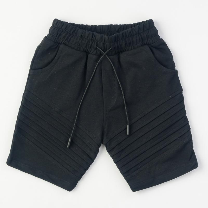 Dětské krátké kalhoty Pro chlapce  RG Classic Black   -  Černé