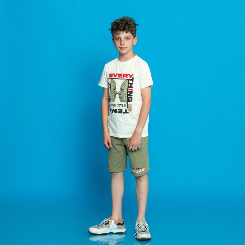 Childrens clothing set For a boy t-shirt and shorts  Cikoby Every