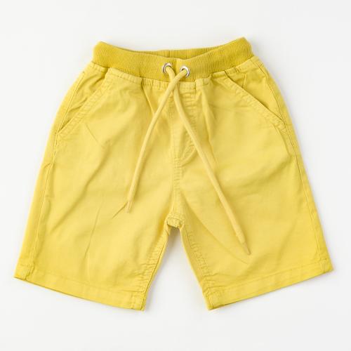 Детски къси панталонки за момче Mackays Yellow - Жълти