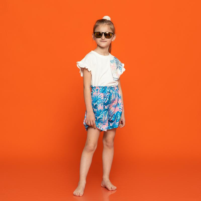 Childrens set for a girl t-shirt and shorts  Cichlid Of its kind