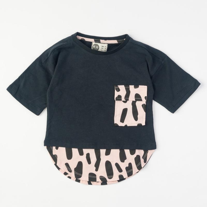 Detské tričko Pre dievčatko  RG -  Ružová