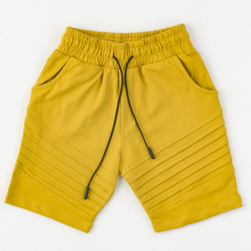 Dětské krátké kalhoty Pro chlapce  RG Classic   -  Horčice
