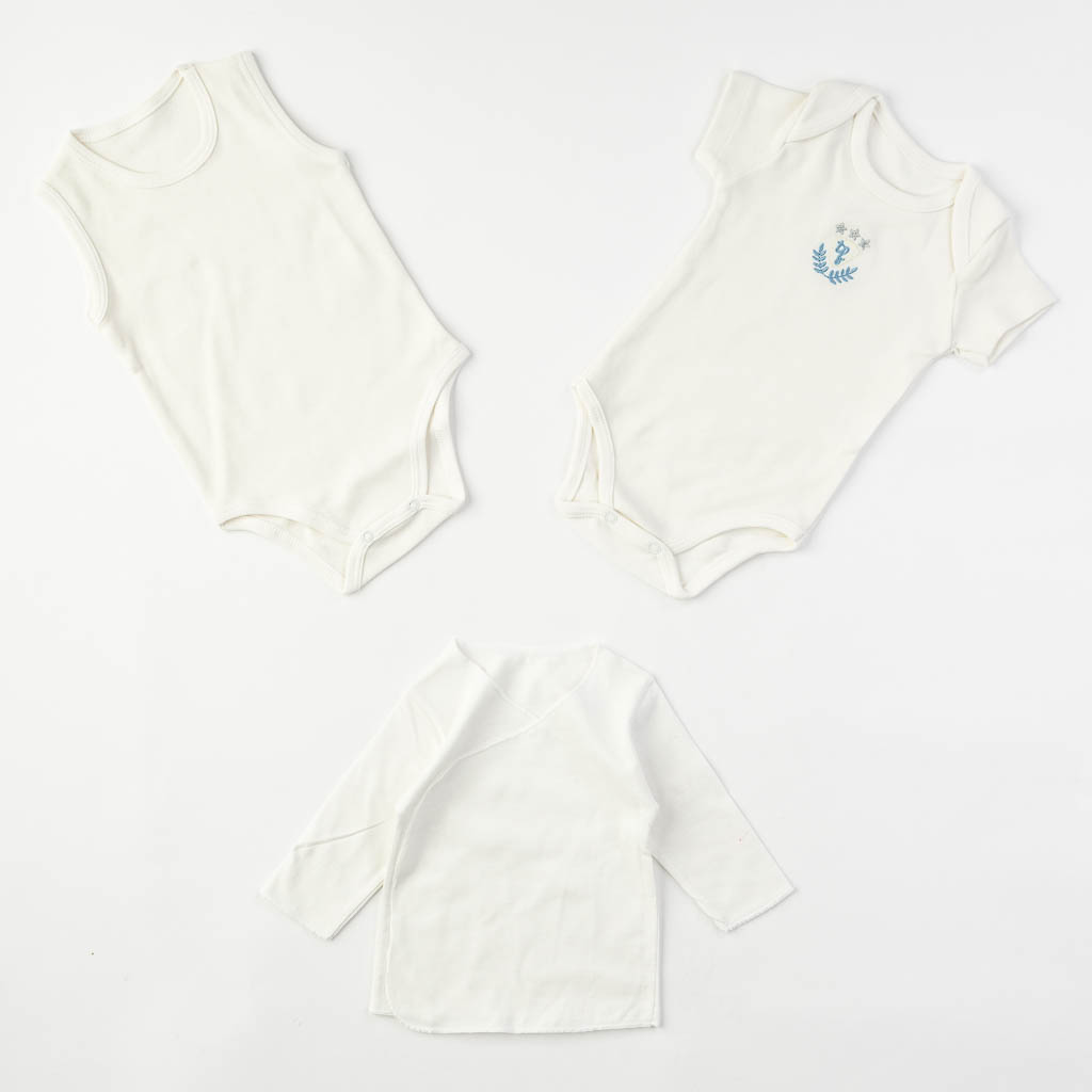 Βρεφικό σετ νεογέννητου με κουβερτουλα Για Αγόρι  Tafyy  10 τεμαχια Μπλε