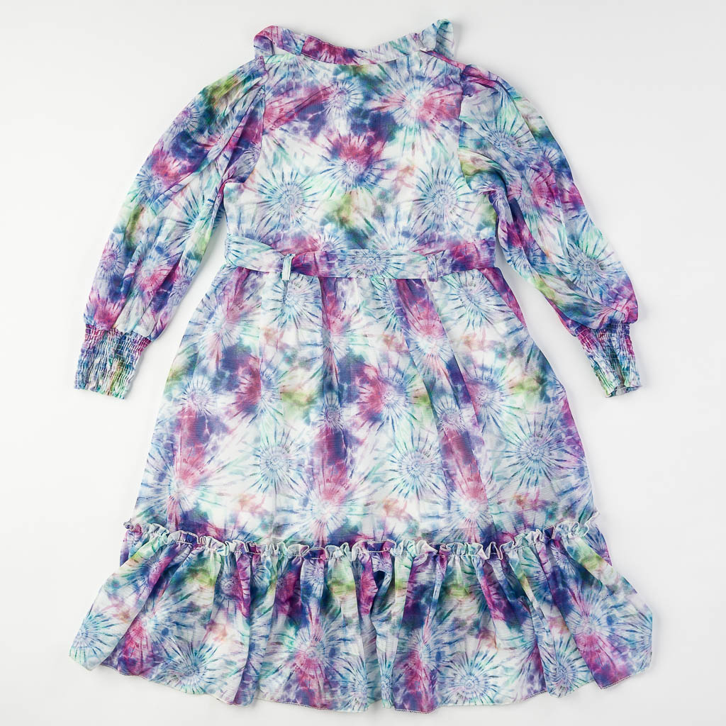Παιδικο φορεμα με μακρυ μανικι  Camellia