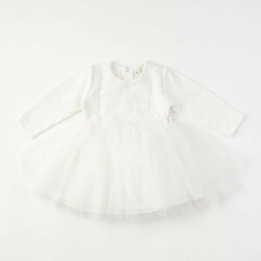 Βρεφικο επισημο φορεμα  с болеро   Bulsen baby Princess   -  ασπρα