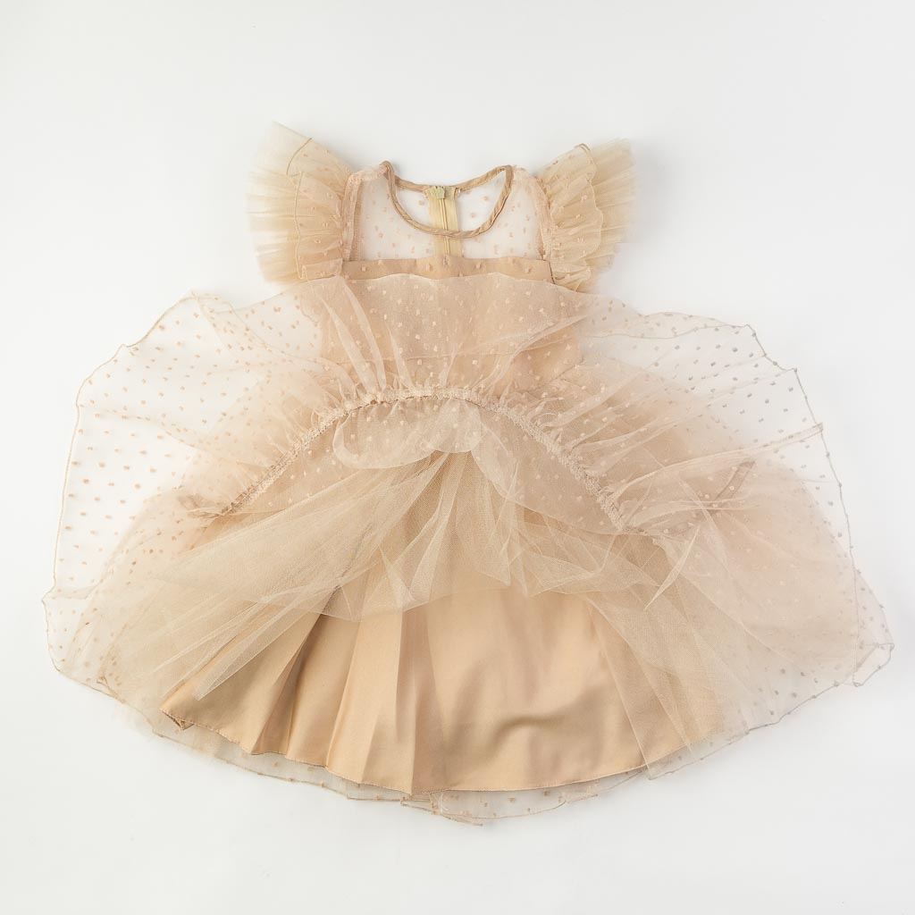 Παιδικο επισημο φορεμα  Little princes  Χρυσαφι