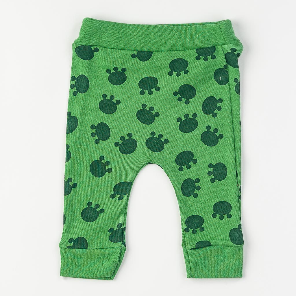 Βρεφικά σετ ρούχων απο 3 τεμαχια Για Αγόρι  Frog  με καπελο Πρασινο