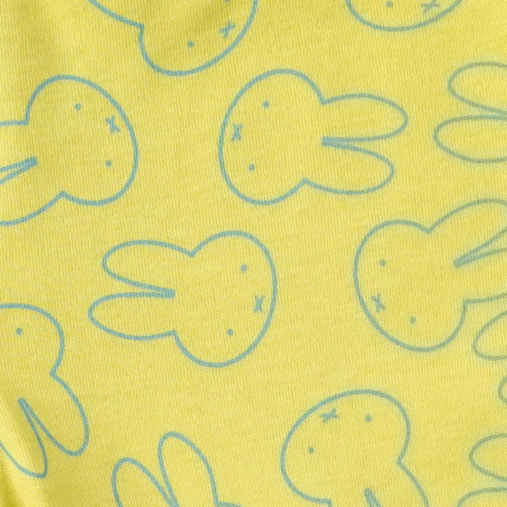 Бебешки ританки за момче Hello bunny Зелени