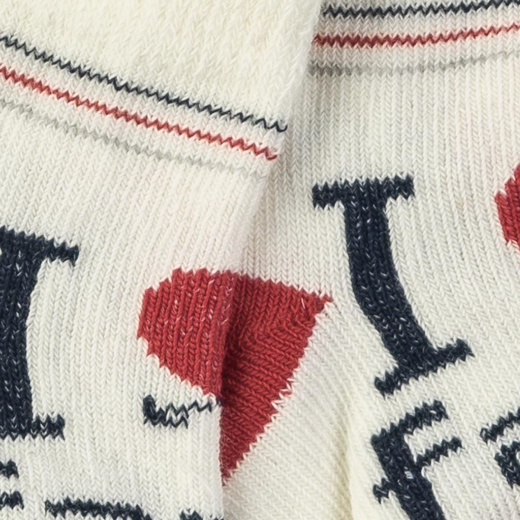Σετ  3 чифта   бебешки чорапки   Findikbebe -    I love mom and dad