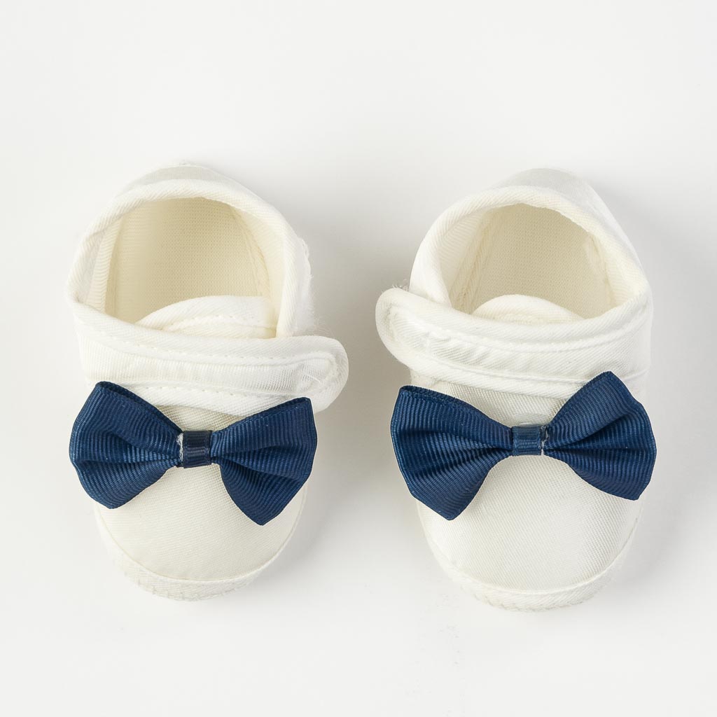 Бебешки комплект за момче шапка и обувчици Leylek Classic