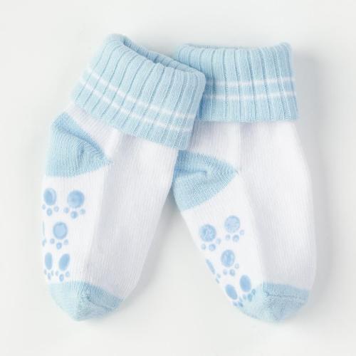 Бебешки чорапки  Για Αγόρι  Talha   Paw paw   Светлосини