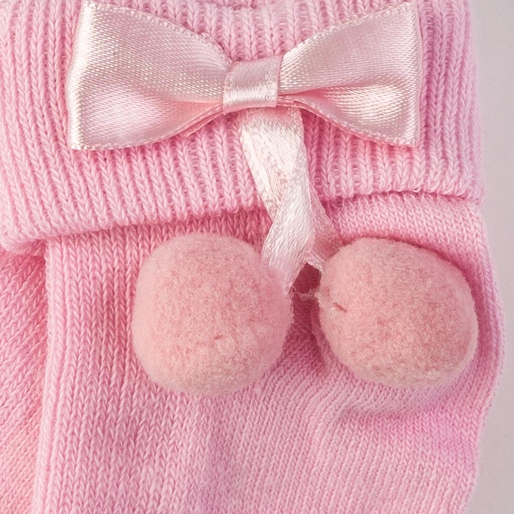 Бебешки чорапки  Για Κορίτσι  Findikbebe   Cherry  ροζ