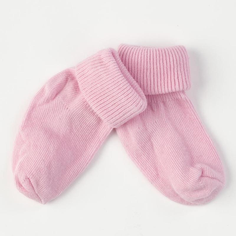 Бебешки чорапки  момиче Lycra  Розови