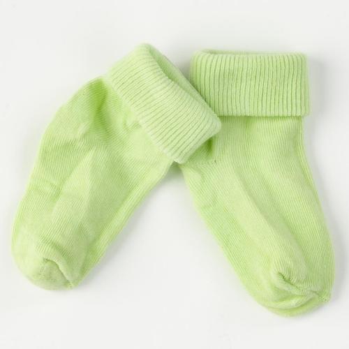Бебешки чорапки Lycra Зелени