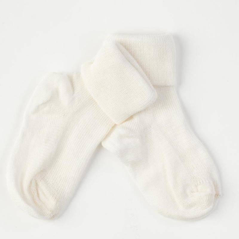 Бебешки чорапки Akyuz Бели