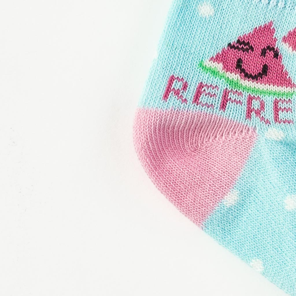 Бебешки чорапки за момиче Mini Damla Refresh Сини