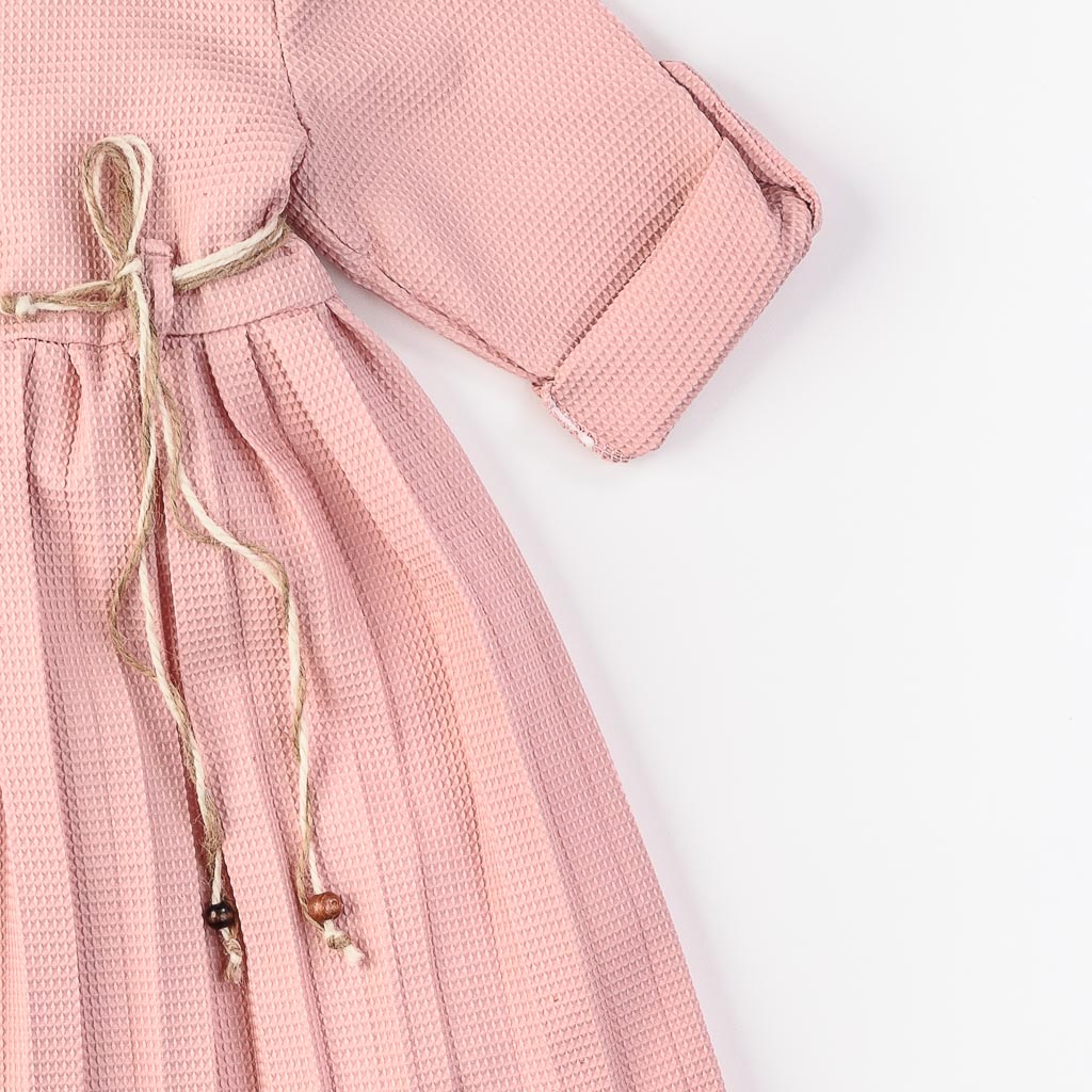 Παιδικο φορεμα με τσαντακι  Stylish girl  Ροζε