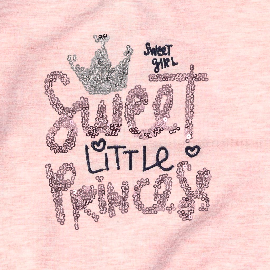 Детска блуза за момиче с дълъг ръкав Sweet princess Breeze Розова