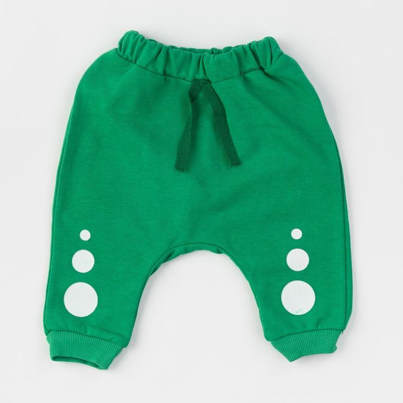 Бебешки панталонки  момче Just play Зелени