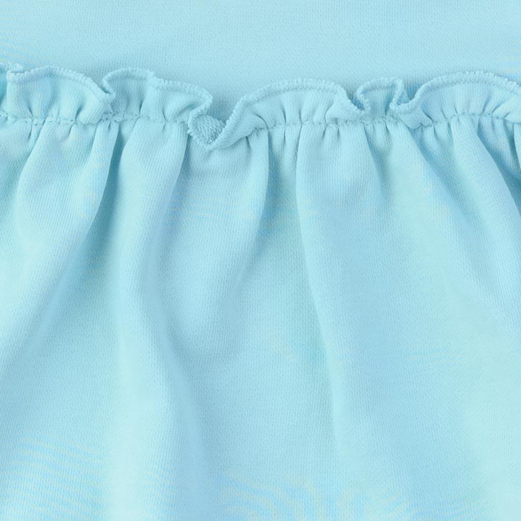 Βρεφικο φορεμα με μακρυ μανικι  Miniworld natural   Good things  Μπλε