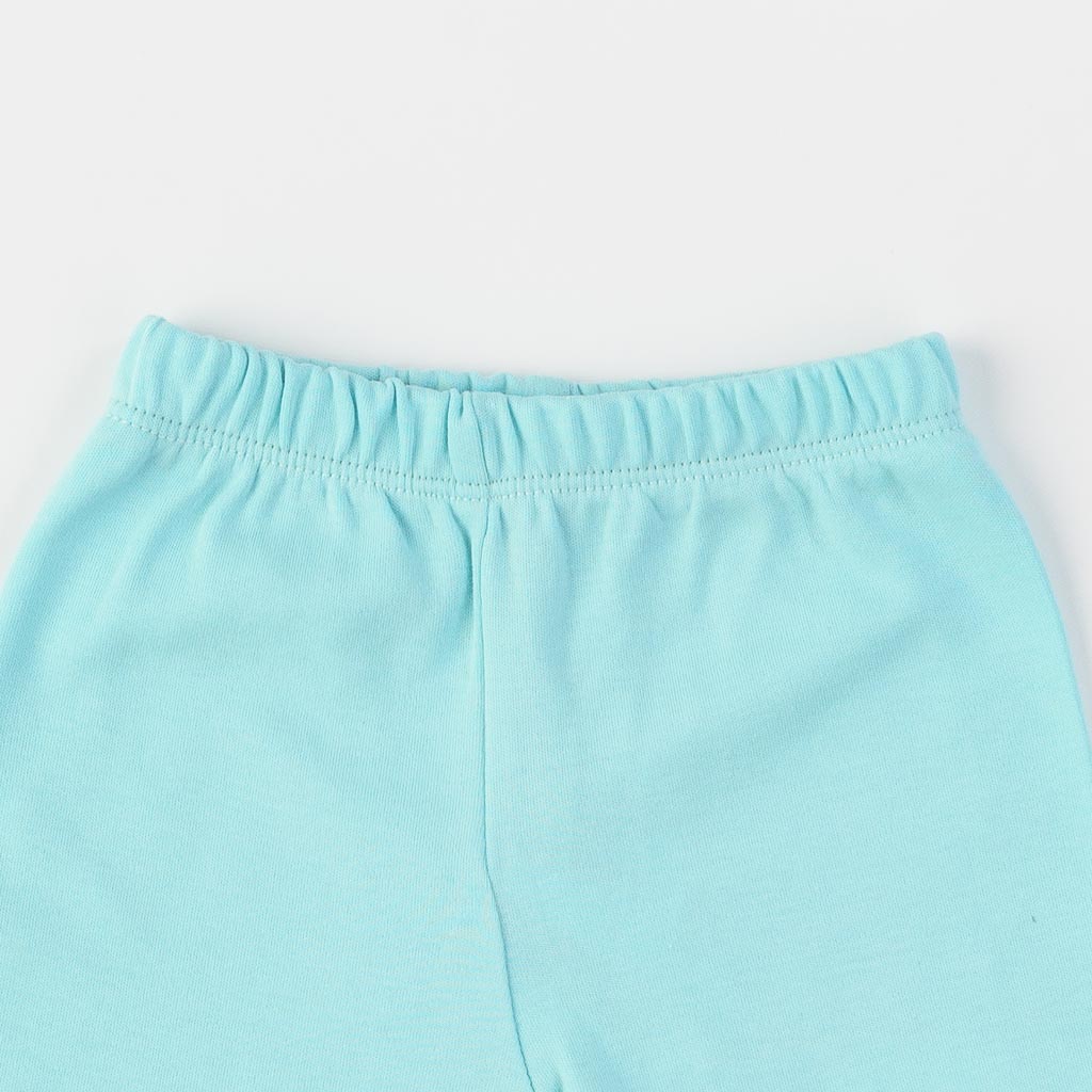 Βρεφικο παντελονακι για αγορια  Miniworld   Cute Fox  Μπλε
