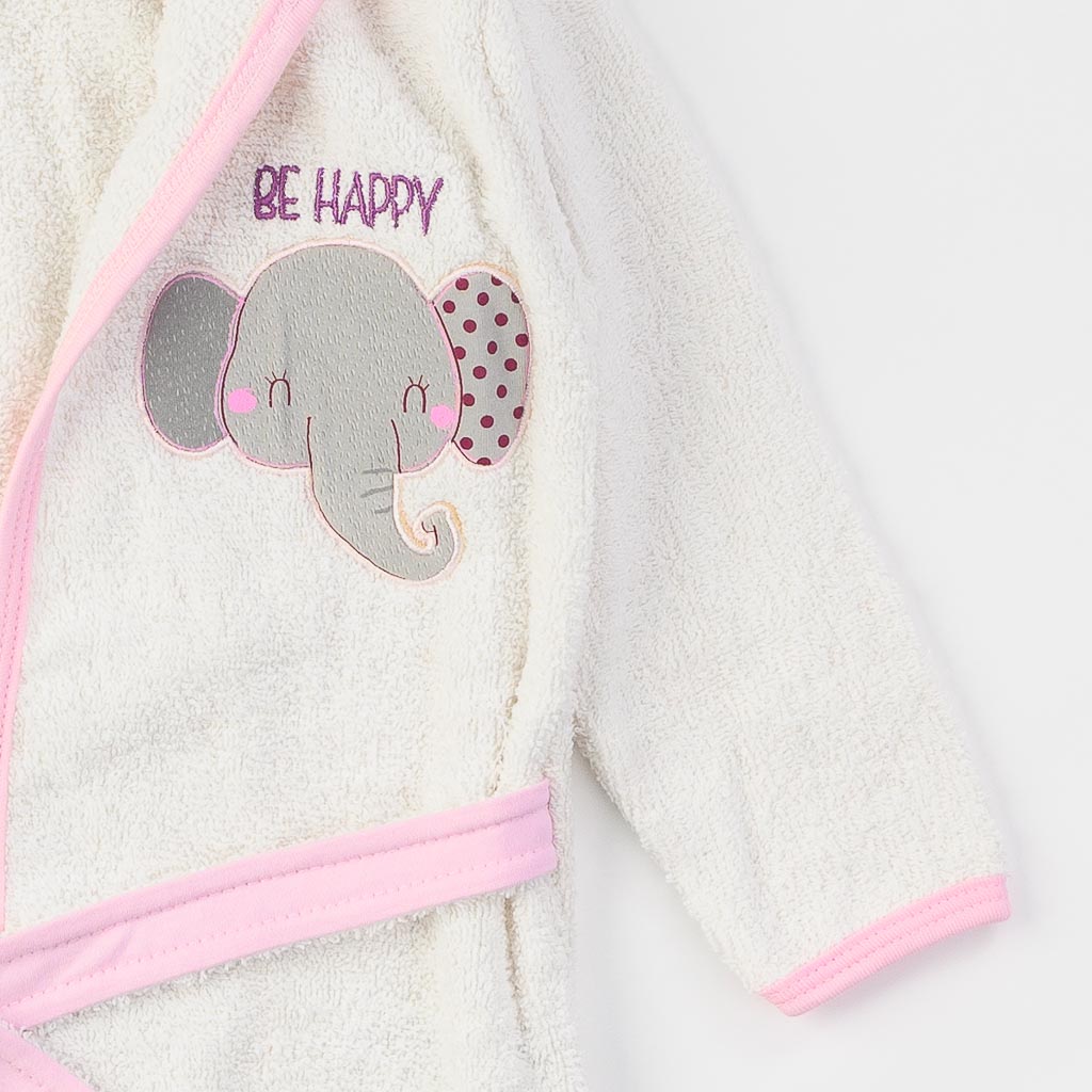 Παιδικο σετ για μπανιο Για Κορίτσι  Miniworld Elephant  4 τεμαχια Ροζ