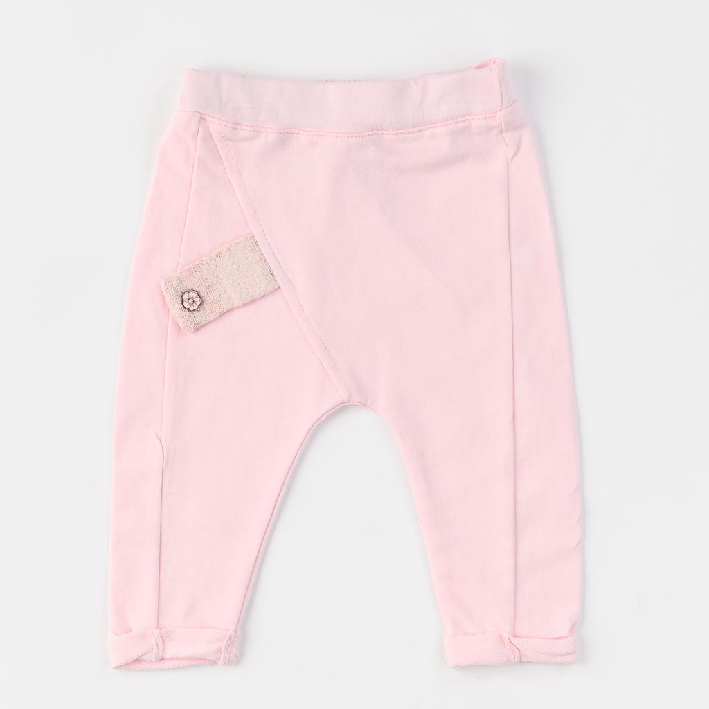 Βρεφικά σετ ρούχων Για Κορίτσι 3 τεμαχια με γιλεκο  CKracker baby   Magic  Ροζ