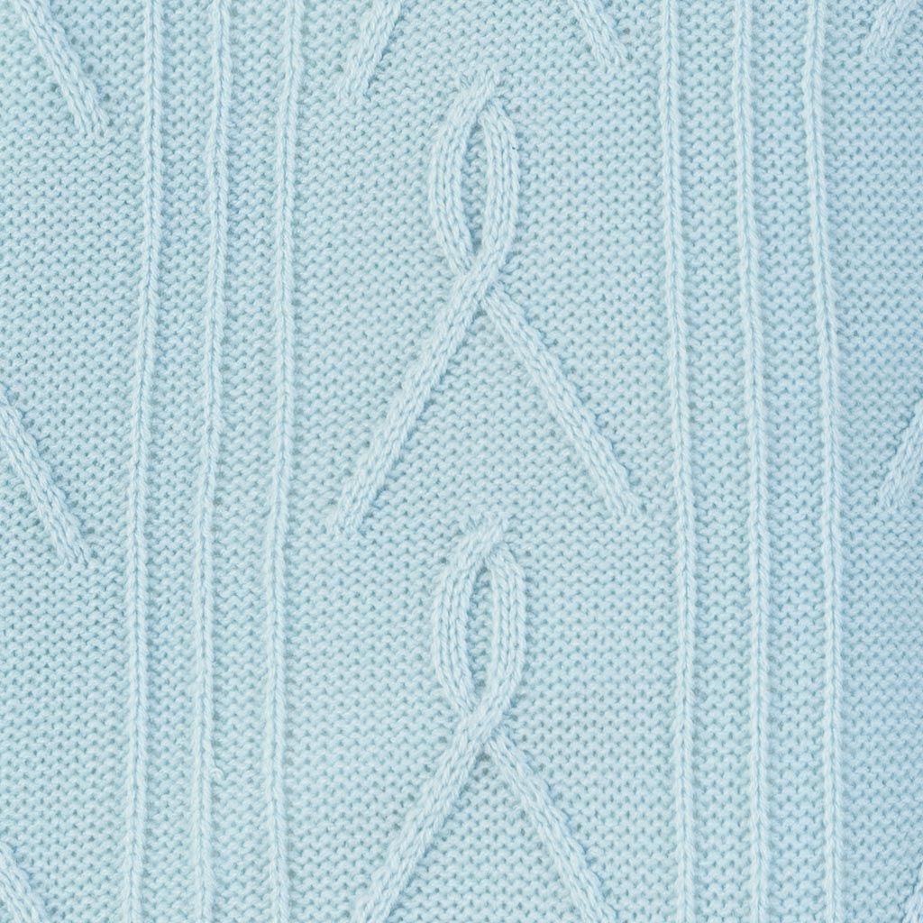 Παιδικη κουβερτα  плетена  χειμωνιατικο Για Αγόρι  95x80 Donino blue  Μπλε