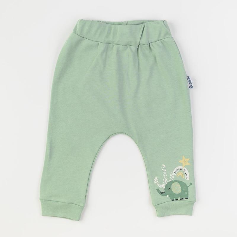Baby pants For a boy  Miniworld   Mint Savana  Mint