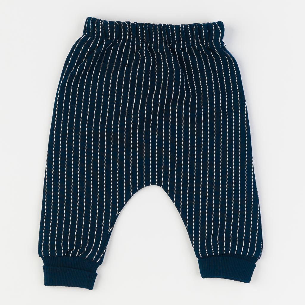 Βρεφικά σετ ρούχων 3 τεμαχια Για Αγόρι  Mini Pakel   Elegant Baby  Σκουρο μπλε