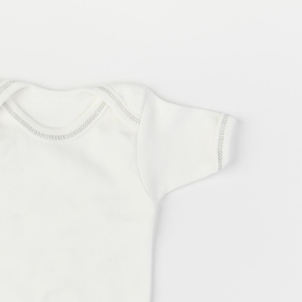 Βρεφικό σετ νεογέννητου με κουβερτουλα Για Αγόρι  Donino Play Time  10 τεμαχια  -  Γκρί