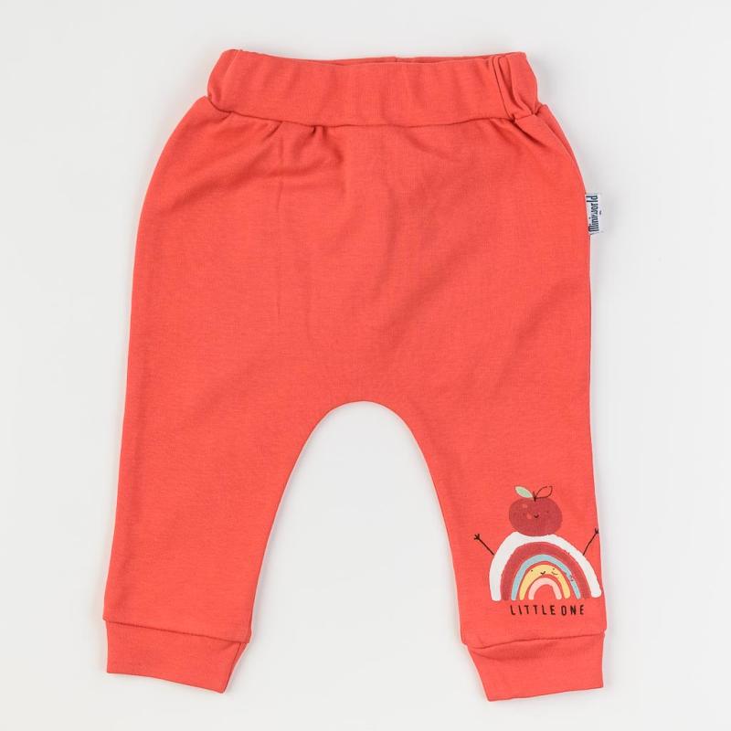 Kojenecké kalhoty Pro dívky  Miniworld Little One  Červený
