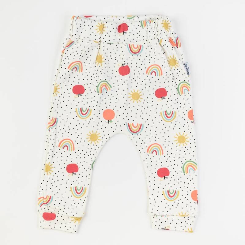 Baby pants For a girl  Miniworld Rainbow