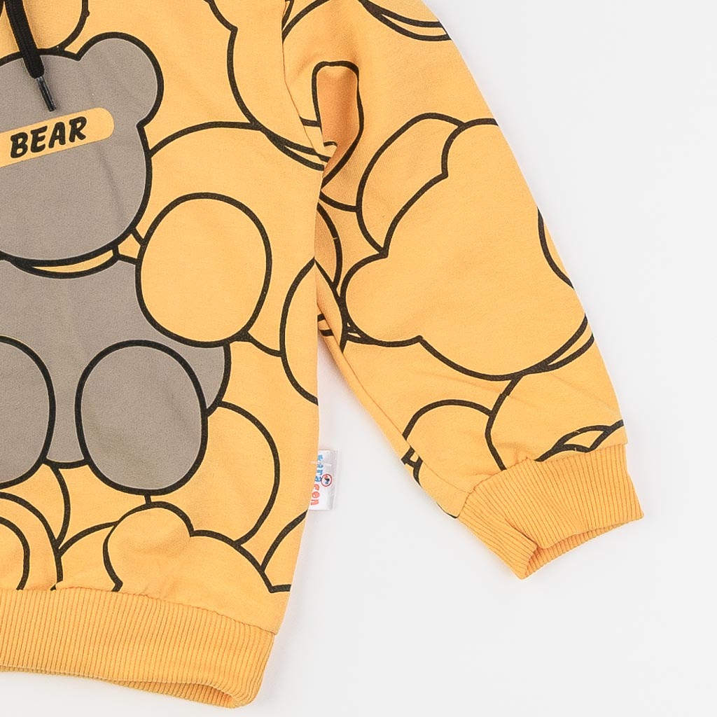 Детски спортен комплект за момче Bear It Жълт