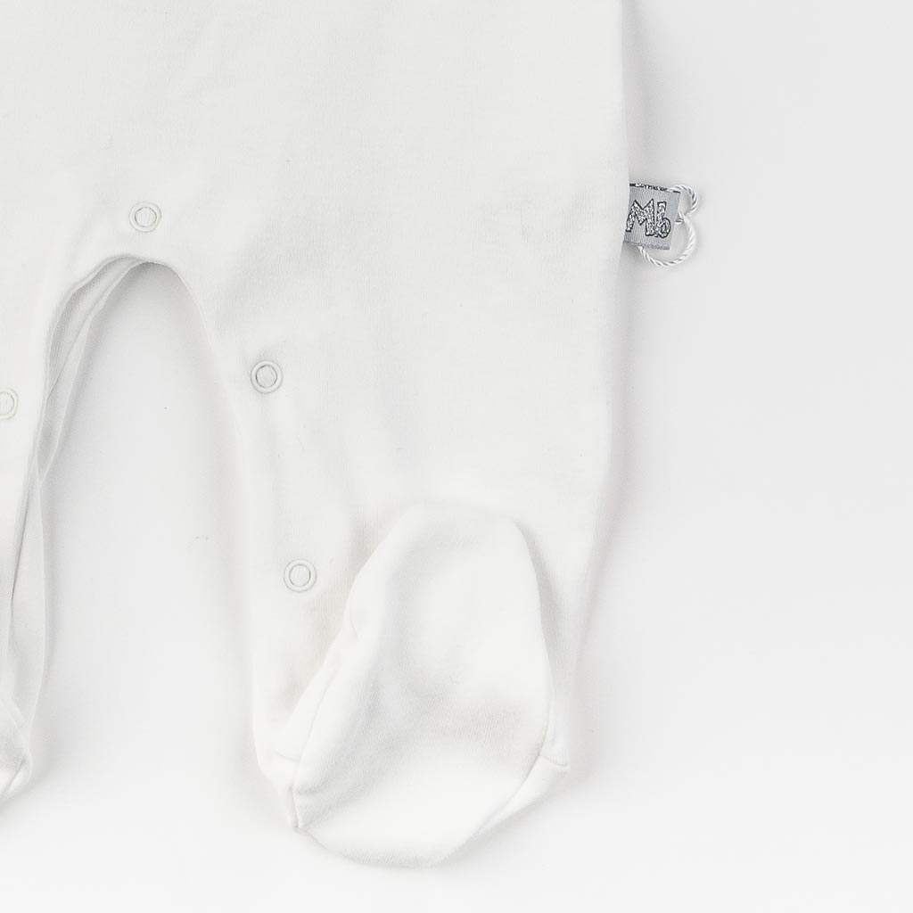 Βρεφικα φορμακια με δαντελα με κορδελα για μαλλια  Mini Born  Ασπρο